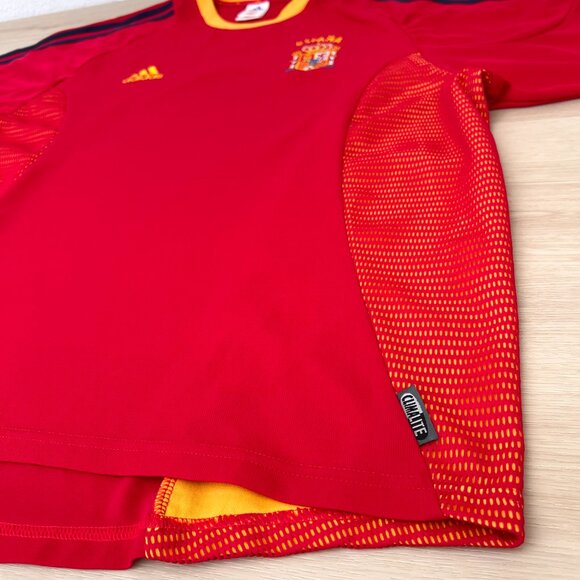 Vintage Adidas 2002 España National Soccer Jersey Home Kit XL / Rare Collectible - Picture 11 of 16
